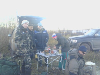 В ожидании первой поклевки :)