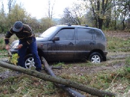 Наш засевший вездеход