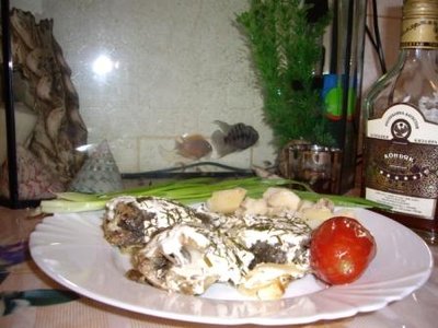 Заинский карась в сметане
