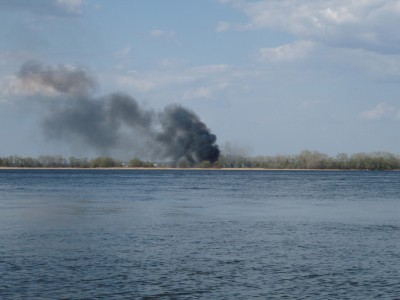 Быстро загорелось и быстро потухло