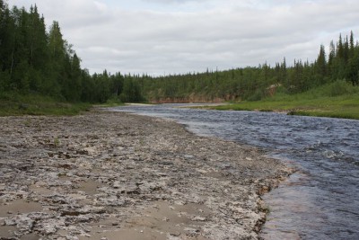 Щучья перед водопадом