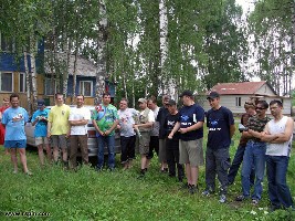 Построение на награждении!