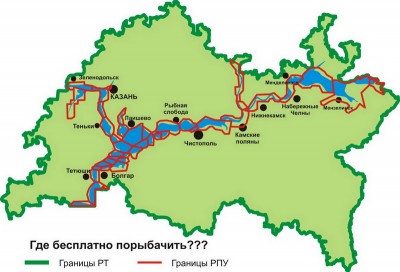 цветная карта