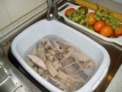 Ставим вымачивать на ночь